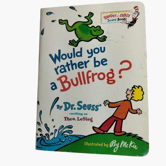 Dr Seuss Bright Early Board Books Oh The Thinks You Can Think The Eye Book lot 3 - Picture 10 of 12